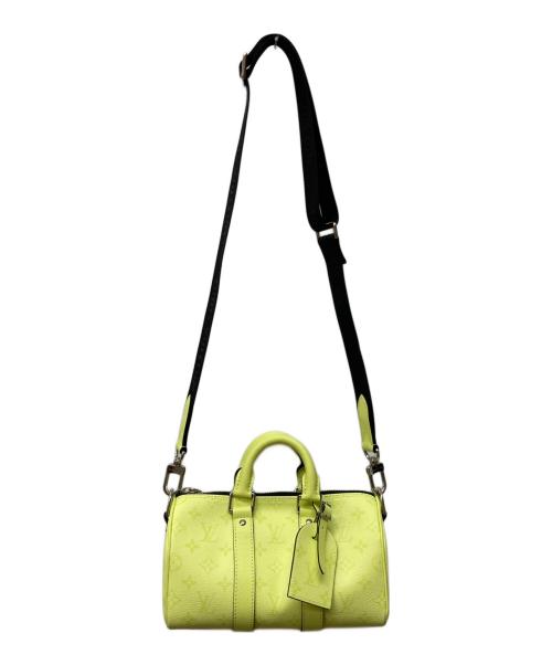 LOUIS VUITTON（ルイ ヴィトン）LOUIS VUITTON (ルイ ヴィトン) キーポル・バンドリエール 25 タイガラマ イエローの古着・服飾アイテム