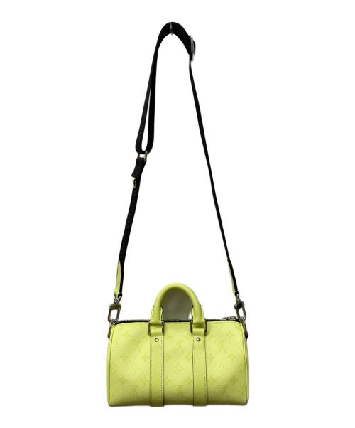 LOUIS VUITTON（ルイ ヴィトン）LOUIS VUITTON (ルイ ヴィトン) キーポル・バンドリエール 25 タイガラマ イエローの古着・服飾アイテム