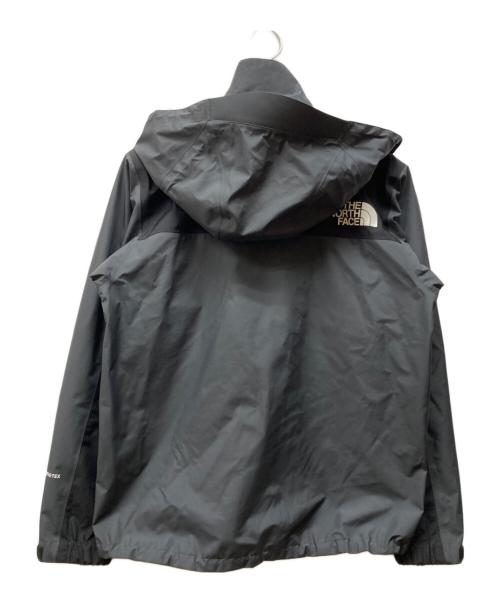 THE NORTH FACE（ザ ノース フェイス）THE NORTH FACE (ザ ノース フェイス) Mountain Raintex Jacket  グレー×ブラック サイズ:Mの古着・服飾アイテム
