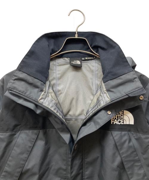 THE NORTH FACE（ザ ノース フェイス）THE NORTH FACE (ザ ノース フェイス) Mountain Raintex Jacket  グレー×ブラック サイズ:Mの古着・服飾アイテム