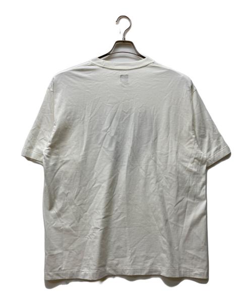 HUMAN MADE（ヒューマンメイド）HUMAN MADE (ヒューマンメイド) 25SS ハートロゴプリントtシャツ ホワイト×ブルー サイズ:2XLの古着・服飾アイテム