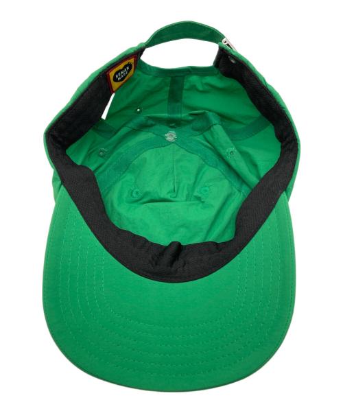 HUMAN MADE（ヒューマンメイド）HUMAN MADE (ヒューマンメイド) 5PANEL NYLON CAP グリーンの古着・服飾アイテム