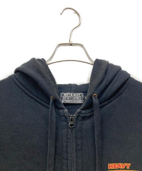 Hysteric Glamour（ヒステリックグラマー）Hysteric Glamour (ヒステリックグラマー) HEAVY HYSTERIC パーカー ブラック サイズ:Lの古着・服飾アイテム