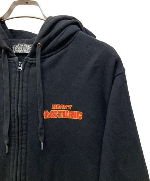 Hysteric Glamour（ヒステリックグラマー）Hysteric Glamour (ヒステリックグラマー) HEAVY HYSTERIC パーカー ブラック サイズ:Lの古着・服飾アイテム