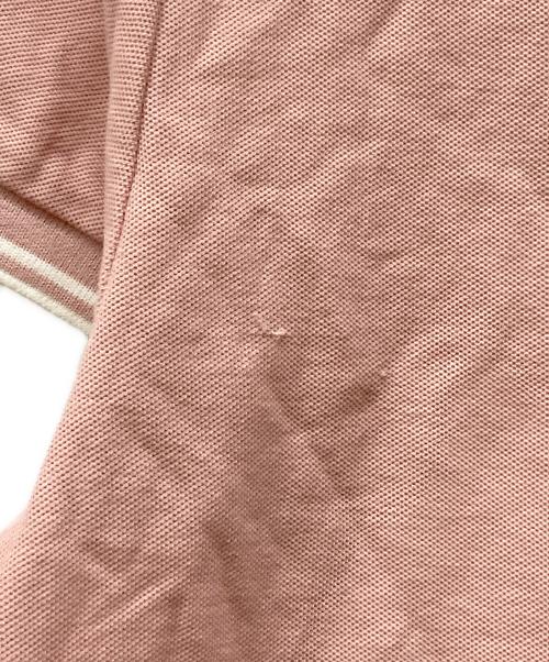 MONCLER（モンクレール）MONCLER (モンクレール) ポロシャツ ピンク サイズ:Lの古着・服飾アイテム