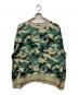 A BATHING APE（ア ベイシング エイプ）の古着「Woodland Camo Loose Fit Crewneck」｜グリーン