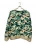 A BATHING APE (ア ベイシング エイプ) Woodland Camo Loose Fit Crewneck グリーン サイズ:M：13000円