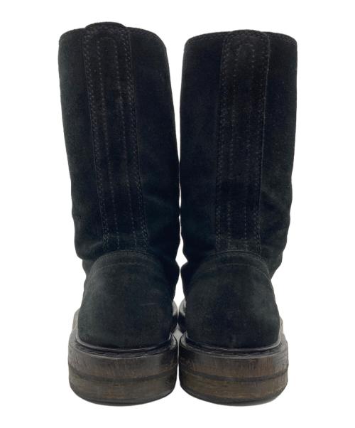 ANN DEMEULEMEESTER（アンドゥムルメステール）ANN DEMEULEMEESTER (アンドゥムルメステール) ジップアップブーツ ブラック サイズ:41の古着・服飾アイテム