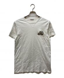 MONCLER（モンクレール）の古着「MAGLIA T-SHIRT」｜ホワイト
