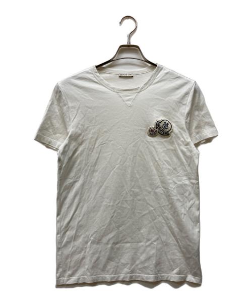 MONCLER（モンクレール）MONCLER (モンクレール) MAGLIA T-SHIRT ホワイト サイズ:Sの古着・服飾アイテム