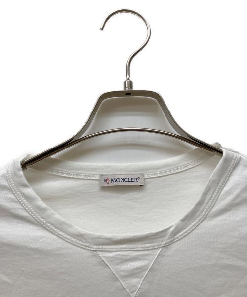 MONCLER（モンクレール）MONCLER (モンクレール) MAGLIA T-SHIRT ホワイト サイズ:Sの古着・服飾アイテム