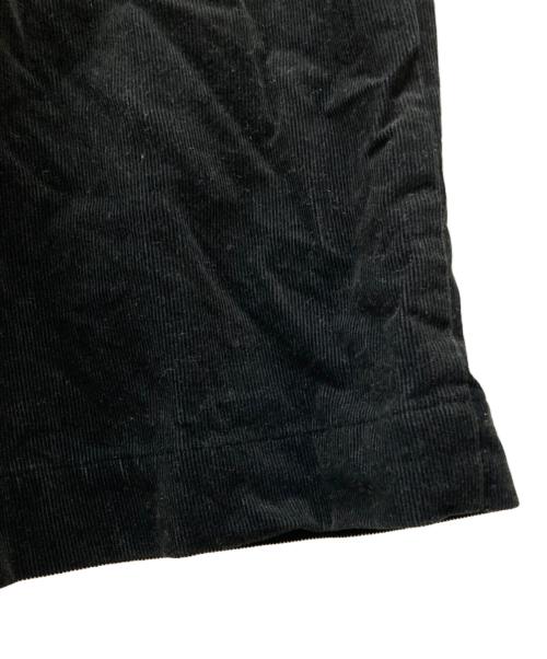 Y's（ワイズ）Y's (ワイズ) サイドポケットコーデュロイスカート ブラック サイズ:２の古着・服飾アイテム