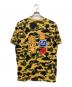 A BATHING APE (ア ベイシング エイプ) 1st CAMO SHARK TEE ブラウン サイズ:2XL：8000円