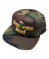 Supreme（シュプリーム）の古着「カモ柄キャップ」｜グリーン