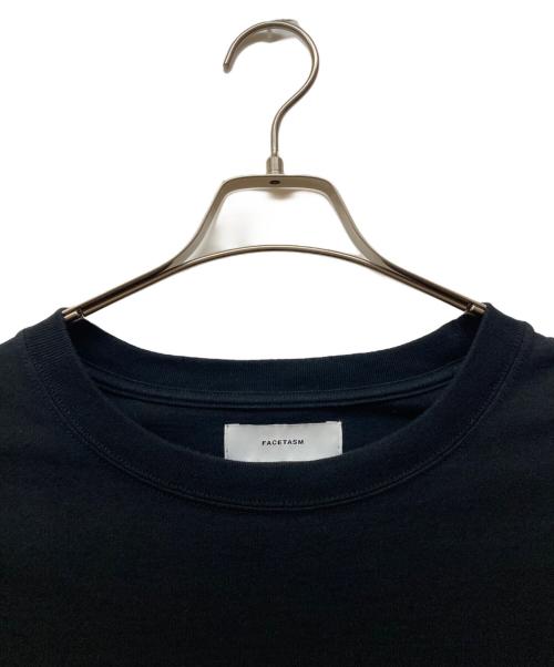 FACETASM（ファセッタズム）FACETASM (ファセッタズム) RIB BIG TEE ブラック サイズ:Ｓの古着・服飾アイテム