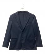 UNITED ARROWSユナイテッドアローズ）の古着「テック ツイル 2B シングル テーラードジャケットセットアップスーツ」｜ネイビー