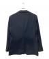 UNITED ARROWS (ユナイテッドアローズ) テック ツイル 2B シングル テーラードジャケットセットアップスーツ ネイビー サイズ:M：12000円