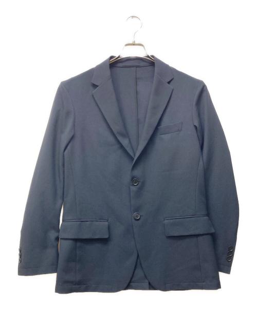 UNITED ARROWS（ユナイテッドアローズ）UNITED ARROWS (ユナイテッドアローズ) アクティブ フランネル ジャージ シングル２ボタン テーラードジャケットセットアップスーツ ブラック サイズ:Mの古着・服飾アイテム