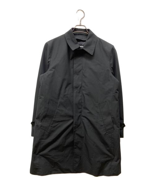 Aquascutum（アクアスキュータム）Aquascutum (アクアスキュータム) NIGEL バルカラーコート ブラック サイズ:34の古着・服飾アイテム