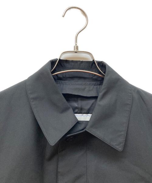 Aquascutum（アクアスキュータム）Aquascutum (アクアスキュータム) NIGEL バルカラーコート ブラック サイズ:34の古着・服飾アイテム