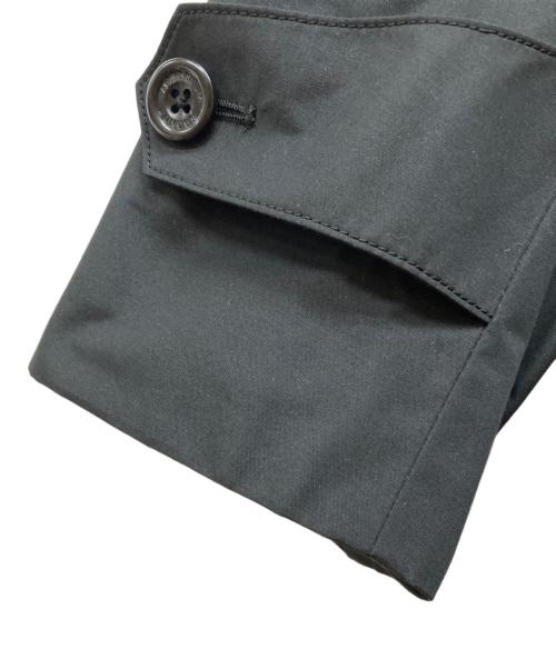 Aquascutum（アクアスキュータム）Aquascutum (アクアスキュータム) NIGEL バルカラーコート ブラック サイズ:34の古着・服飾アイテム