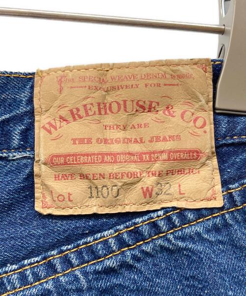 WAREHOUSE（ウエアハウス）WAREHOUSE (ウエアハウス) Lot1100 デニムパンツ インディゴ サイズ:32の古着・服飾アイテム