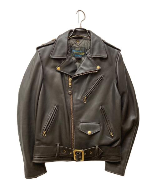 Schott（ショット）Schott (ショット) UNITED ARROWS (ユナイテッドアローズ) 別注 ワンスター ダブルライダースジャケット ブラウン サイズ:36の古着・服飾アイテム