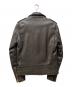 Schott (ショット) UNITED ARROWS (ユナイテッドアローズ) 別注 ワンスター ダブルライダースジャケット ブラウン サイズ:36：50000円