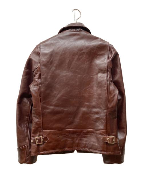 Schott（ショット）Schott (ショット) 6103JH HORSE HIDE TRUCKER JACKET ブラウン サイズ:36の古着・服飾アイテム