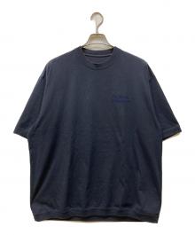 The Ennoy Professional（ザ エンノイ プロフェッショナル）の古着「Short Sleeve Hem Rib Tee」｜ネイビー