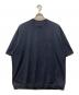 THE ENNOY PROFESSIONAL（ザ エンノイ プロフェッショナル）の古着「Short Sleeve Hem Rib Tee」｜ネイビー