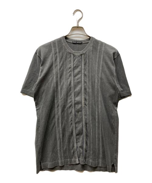 ISSEY MIYAKE（イッセイミヤケ）ISSEY MIYAKE (イッセイミヤケ) 切替Tシャツ グレー サイズ:2の古着・服飾アイテム