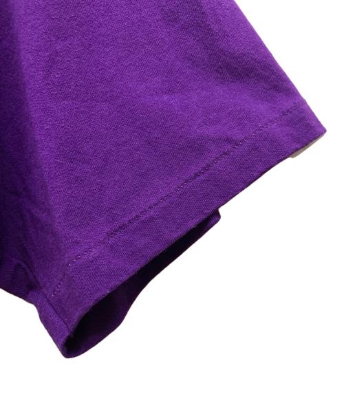 A BATHING APE（アベイシングエイプ）A BATHING APE (アベイシングエイプ) CROSSBONE ONE POINT TEE パープル サイズ:Lの古着・服飾アイテム