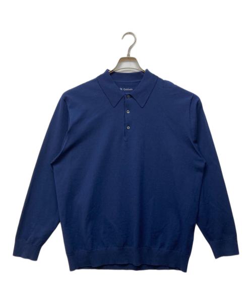 GOLDWIN（ゴールドウイン）GOLDWIN (ゴールドウイン) ニットポロシャツ ブルー サイズ:2の古着・服飾アイテム
