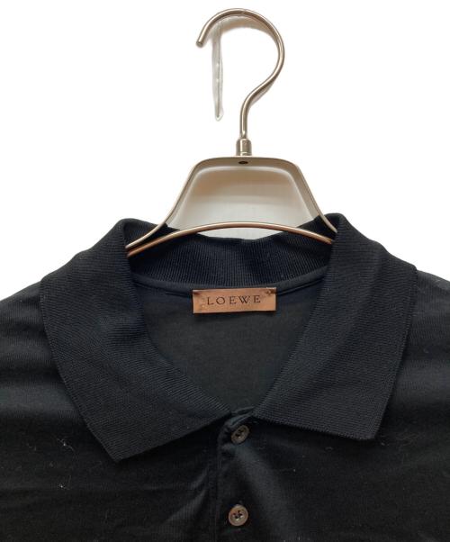 LOEWE（ロエベ）LOEWE (ロエベ) ポロシャツ ブラック サイズ:Mの古着・服飾アイテム