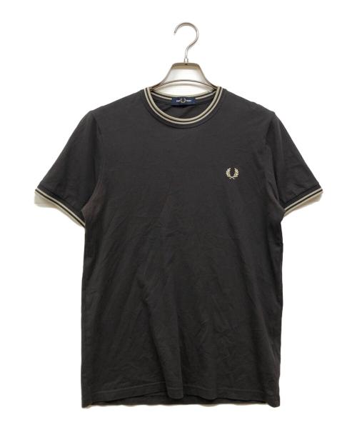 FRED PERRY（フレッドペリー）FRED PERRY (フレッドペリー) Twin Tipped T-Shirt グレー サイズ:Sの古着・服飾アイテム