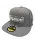 Supreme（シュプリーム）の古着「Box Logo Mesh Back New Era」｜グレー