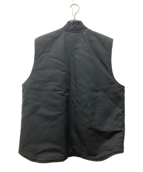 CarHartt（カーハート）CarHartt (カーハート) ダックベスト ブラック サイズ:Lの古着・服飾アイテム