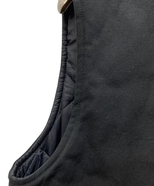 CarHartt（カーハート）CarHartt (カーハート) ダックベスト ブラック サイズ:Lの古着・服飾アイテム