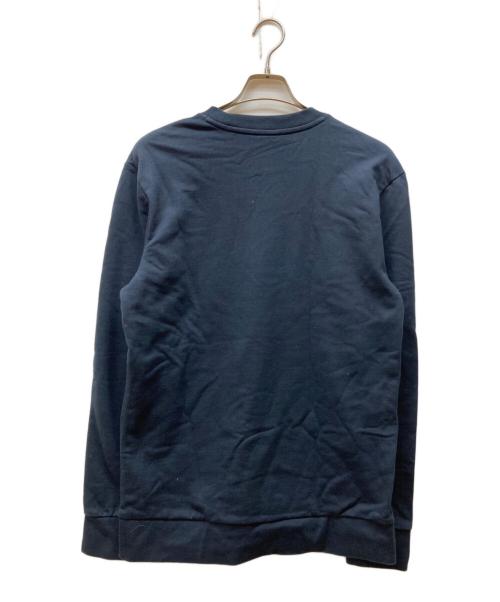 HUGO BOSS（ヒューゴ ボス）HUGO BOSS (ヒューゴ ボス) スウェットシャツ ネイビー×ブルー サイズ:Lの古着・服飾アイテム