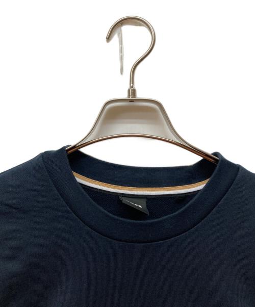 HUGO BOSS（ヒューゴ ボス）HUGO BOSS (ヒューゴ ボス) スウェットシャツ ネイビー×ブルー サイズ:Lの古着・服飾アイテム