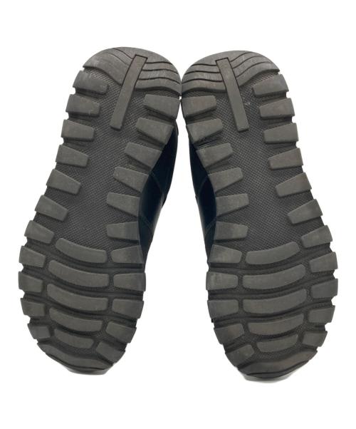 PRADA（プラダ）PRADA (プラダ) リ ナイロン レザー 切り替え ローカットスニーカー ブラック サイズ:8の古着・服飾アイテム