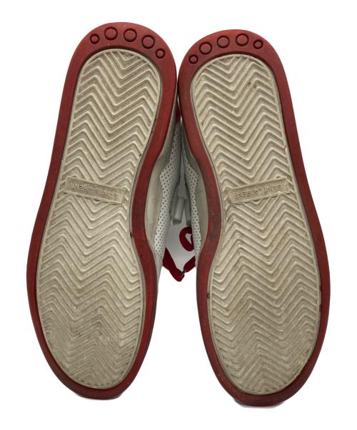 Saint Laurent Paris（サンローランパリ）Saint Laurent Paris (サンローランパリ) パンチングローカットスニーカー ホワイト サイズ:43の古着・服飾アイテム