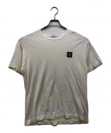 STONE ISLAND（ストーンアイランド）の古着「クルーネックTシャツ」｜ホワイト