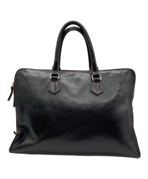 BOLDRINI SELLERIA（ボルドリーニ セレリア）BOLDRINI SELLERIA (ボルドリーニ セレリア) バケッタ ブリーフケース ブラックの古着・服飾アイテム