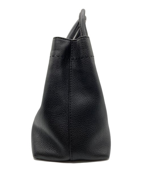 TORY BURCH（トリーバーチ）TORY BURCH (トリーバーチ) McGraw レザー2WAYバッグ ブラックの古着・服飾アイテム