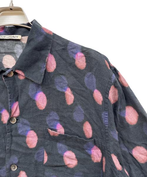 OUR LEGACY（アワーレガシー）OUR LEGACY (アワーレガシー) BOX SHIRT SHORTSLEEVE ブラック サイズ:46の古着・服飾アイテム