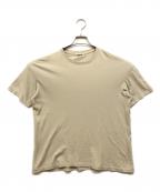 AURALEEオーラリー）の古着「SEAMLESS CREW NECK TEE」｜カーキ