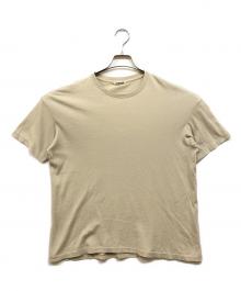 AURALEE（オーラリー）の古着「SEAMLESS CREW NECK TEE」｜カーキ
