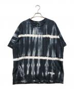 Needles×STUDIOUSニードルズ×ステュディオス）の古着「別注 TYE DYE S/S TEE」｜グレー